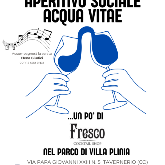Aperitivo Sociale “Acqua Vitae”