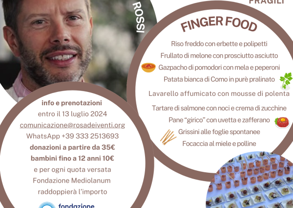 Apericena estivo con lo chef Marco Rossi