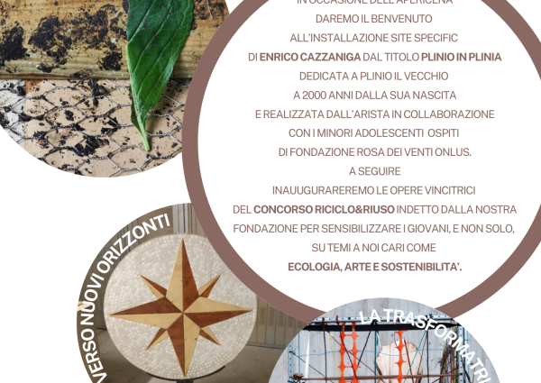 Inaugurazione installazione Plinio in Plinia